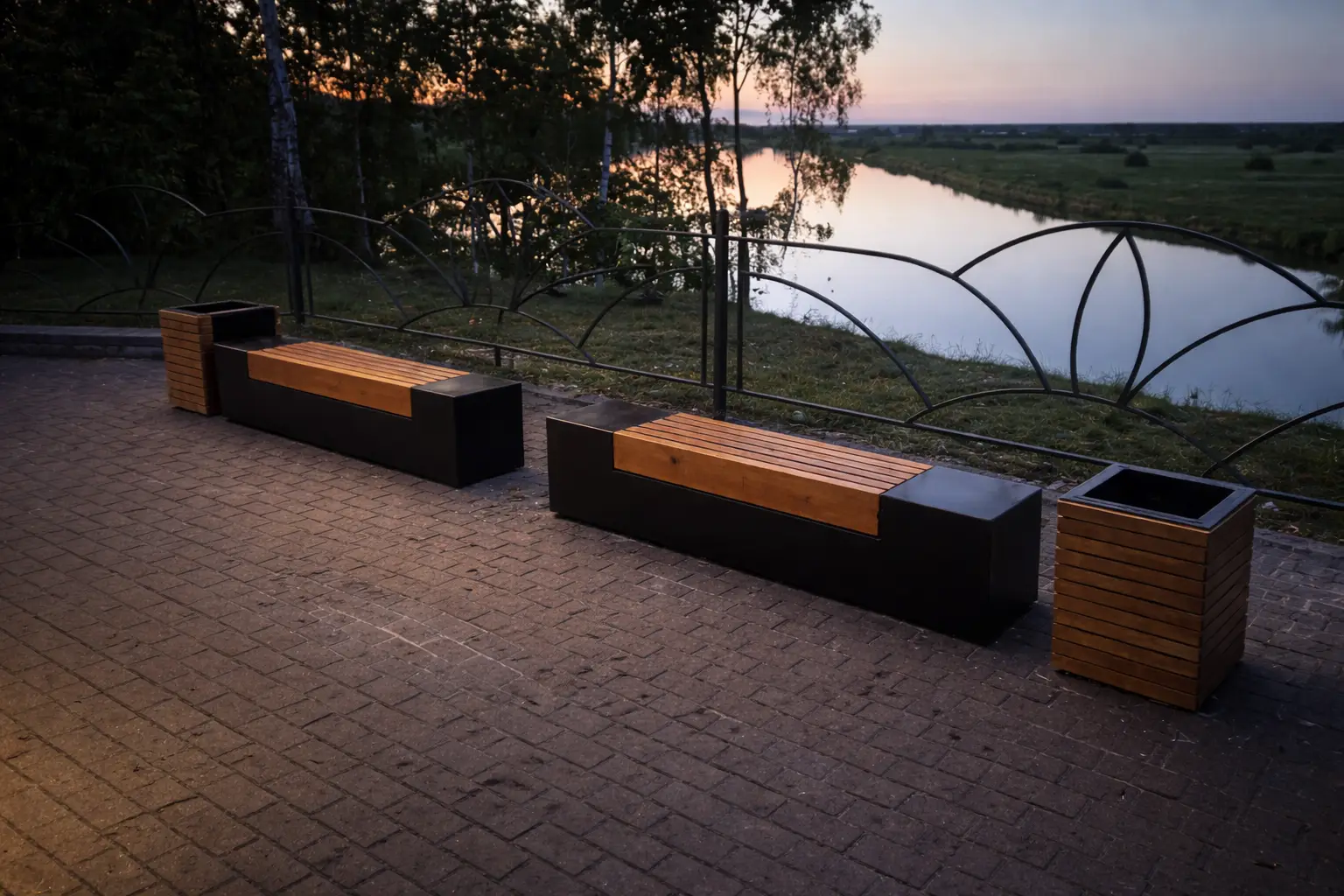 Изделия для благоустройства поселка Стрешин